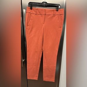 Ann Taylor Loft Marisa Skinny Pants Ankle Straight Size 4